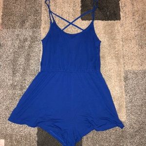Dark blue romper